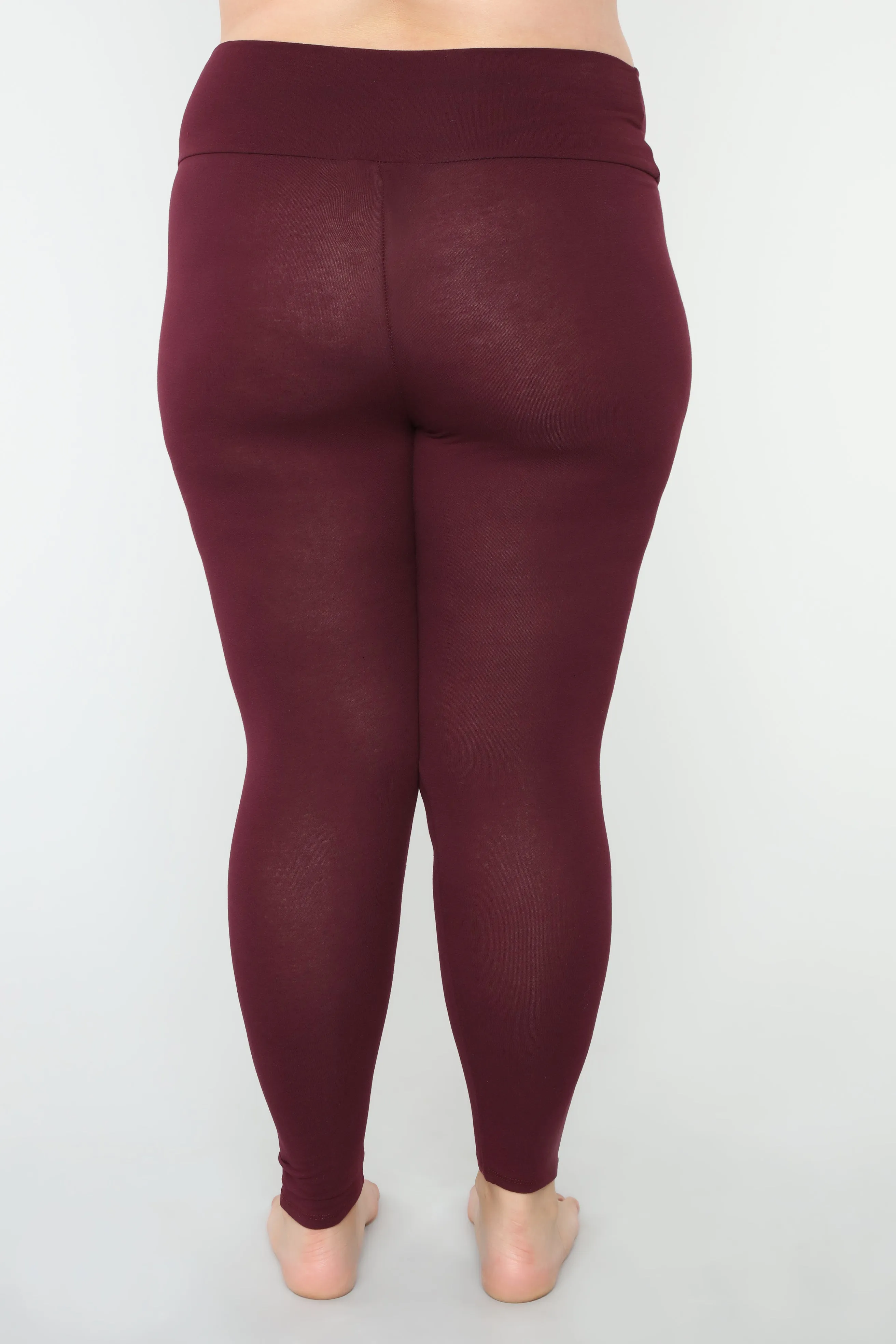 Alaya Leggings - Burgundy