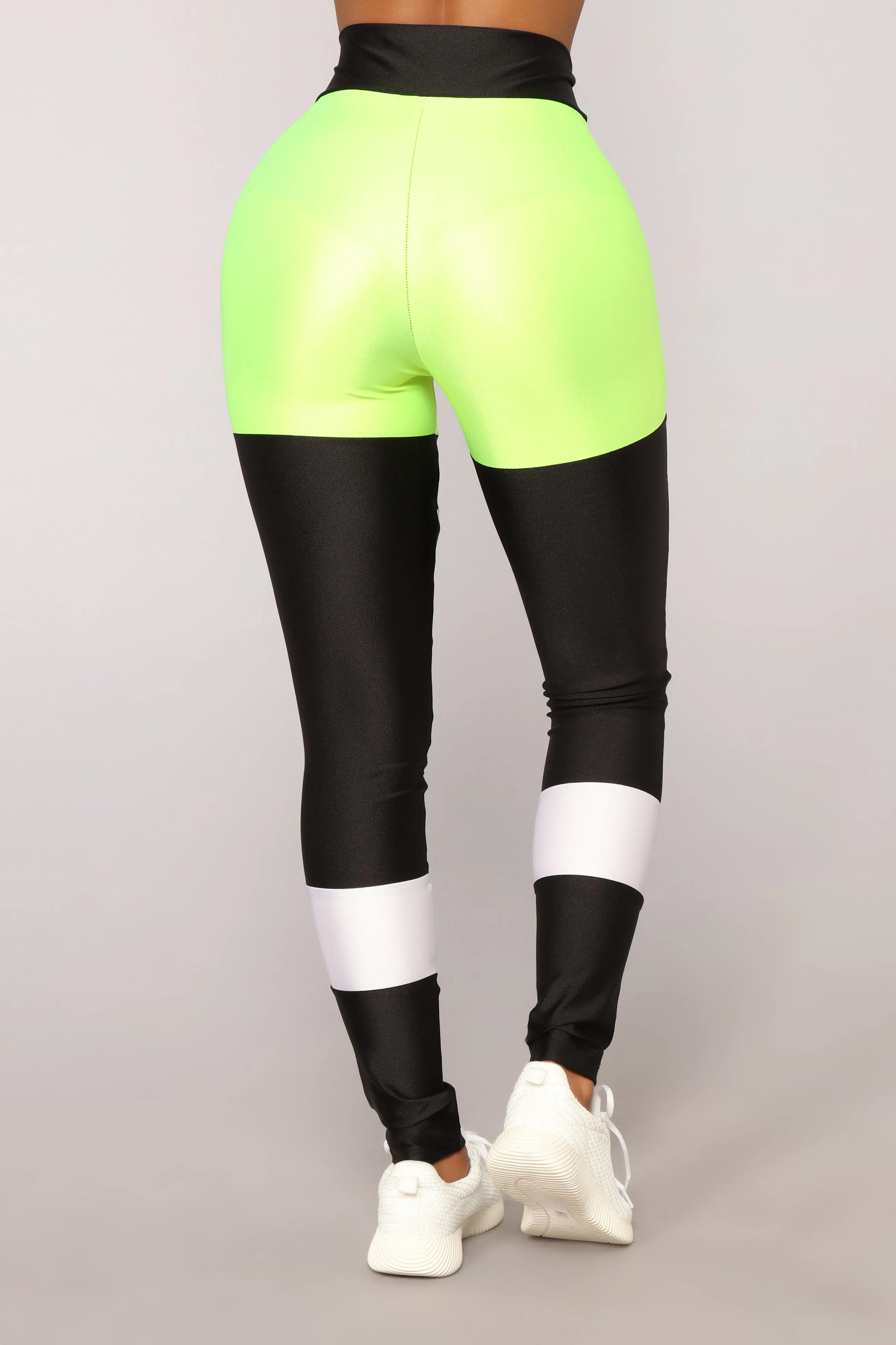 Anahi Leggings - Black/Yellow