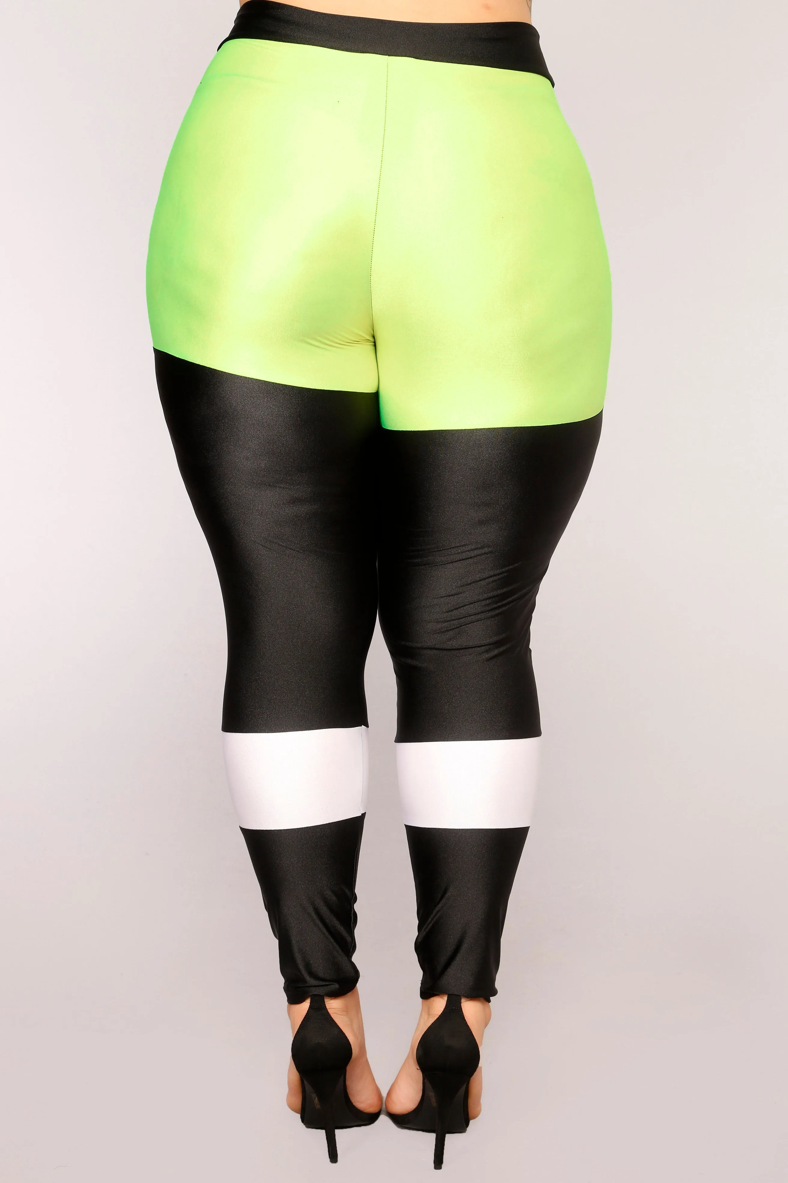 Anahi Leggings - Black/Yellow
