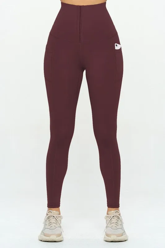 Body Shaper Corset Leggings with Pockets
