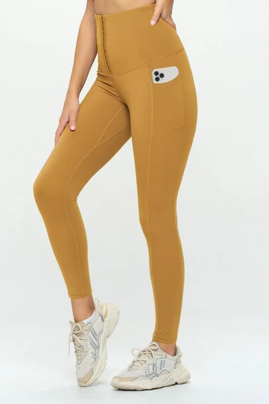 Body Shaper Corset Leggings with Pockets