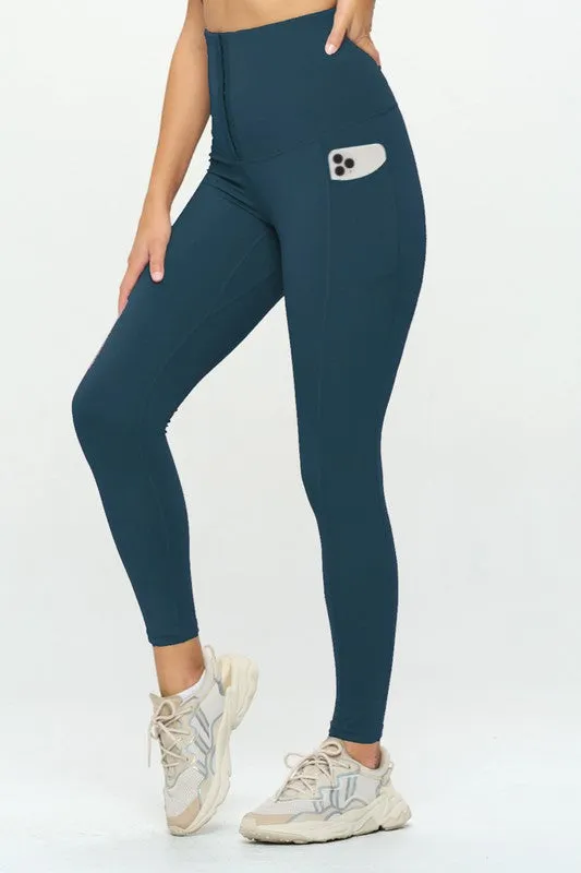 Body Shaper Corset Leggings with Pockets