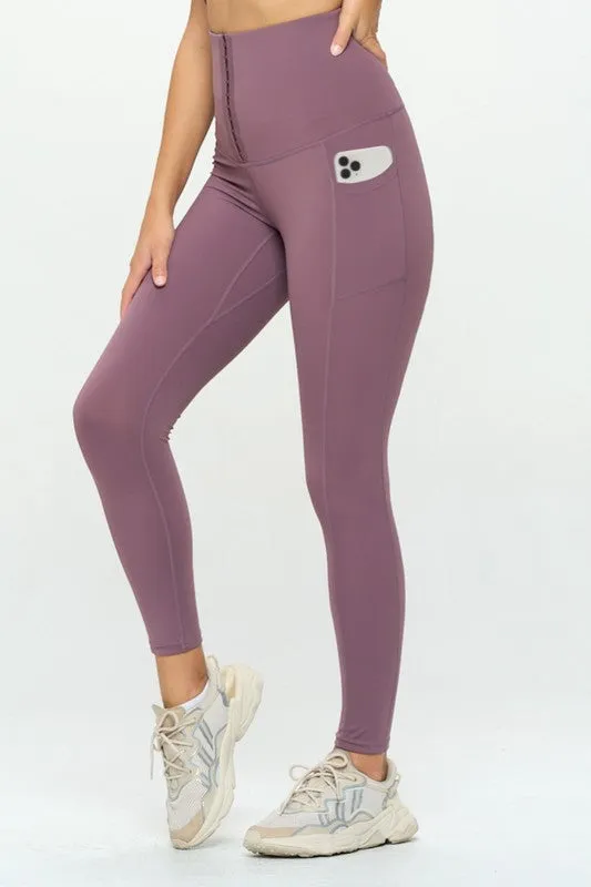 Body Shaper Corset Leggings with Pockets