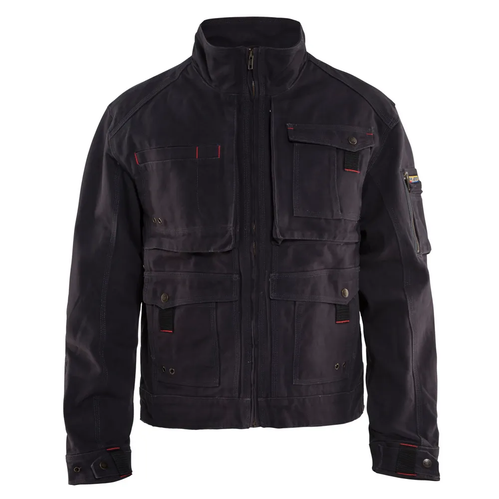 BRAWNY CANVAS JACKET - 8300-Steel Blue | Blaklader 40621320