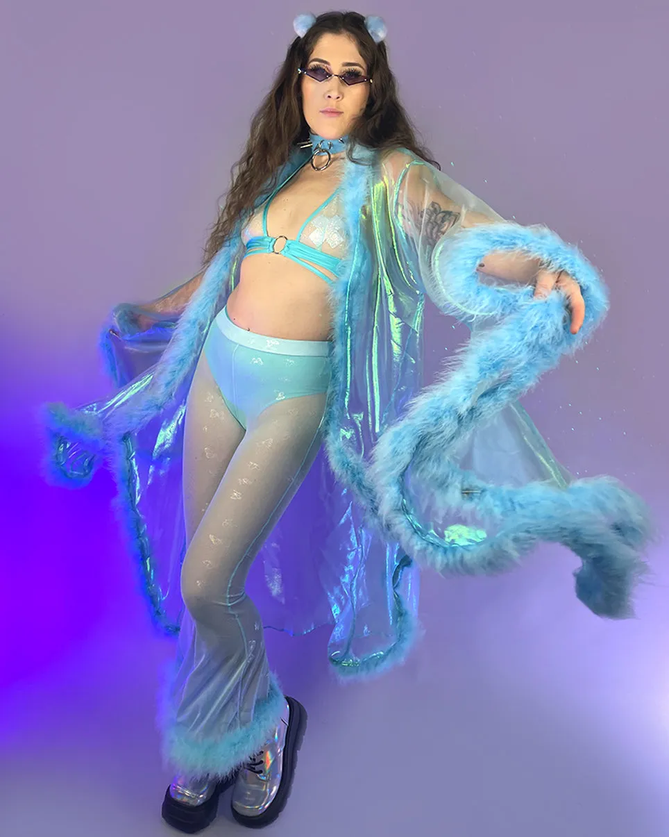 Butterfly Rainstorm Mesh Fur Bottoms