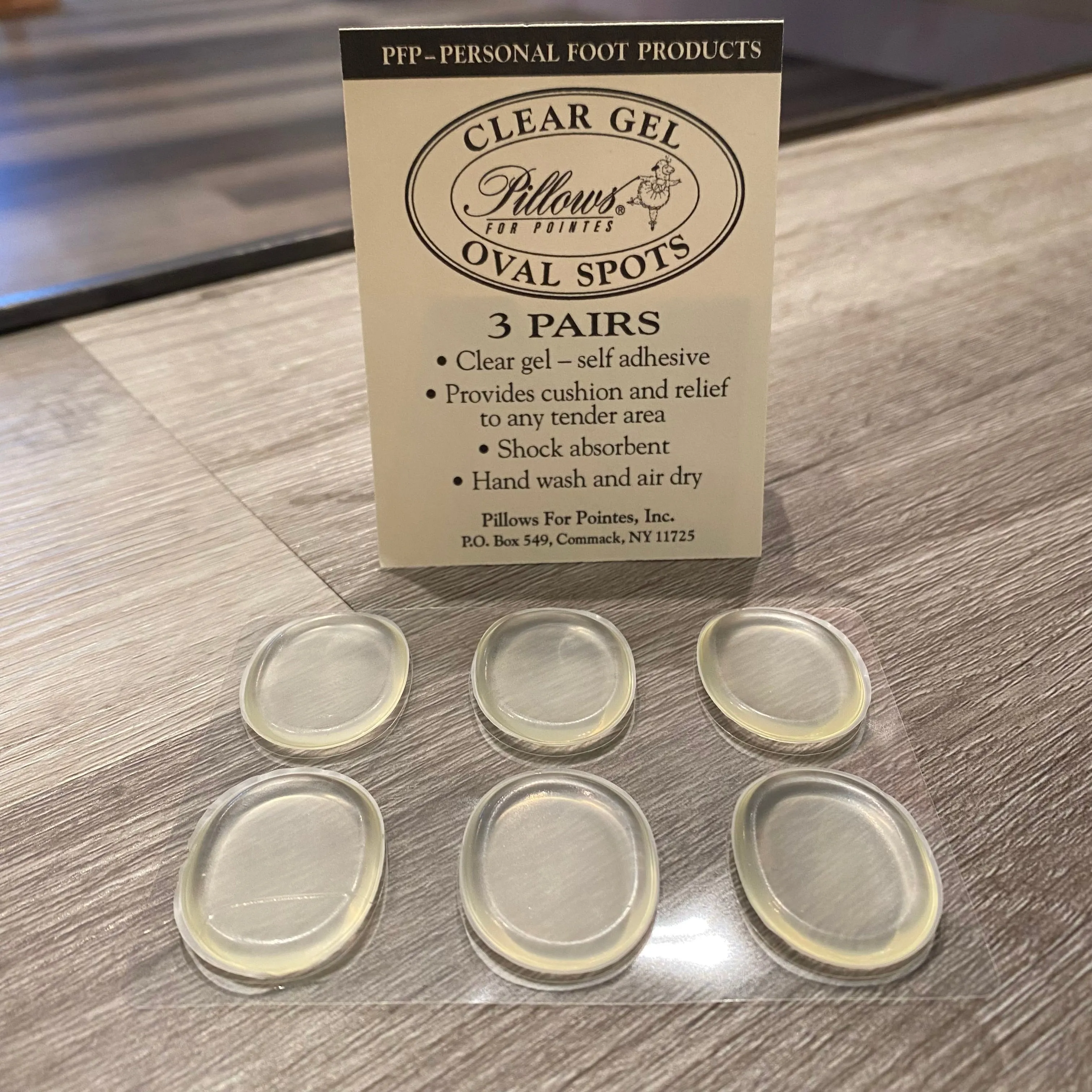 Clear Gel Oval Spots