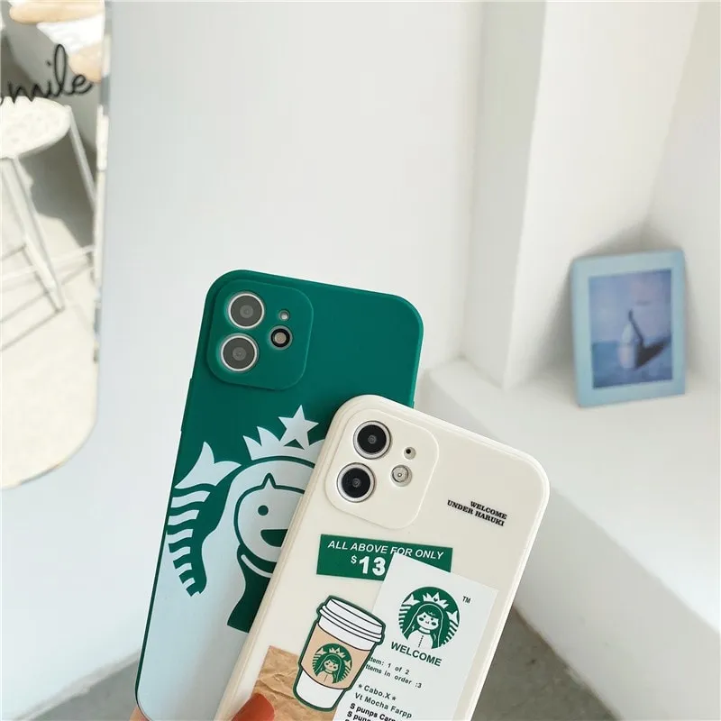 Cute Starbucks Coffee cup iPhone Case