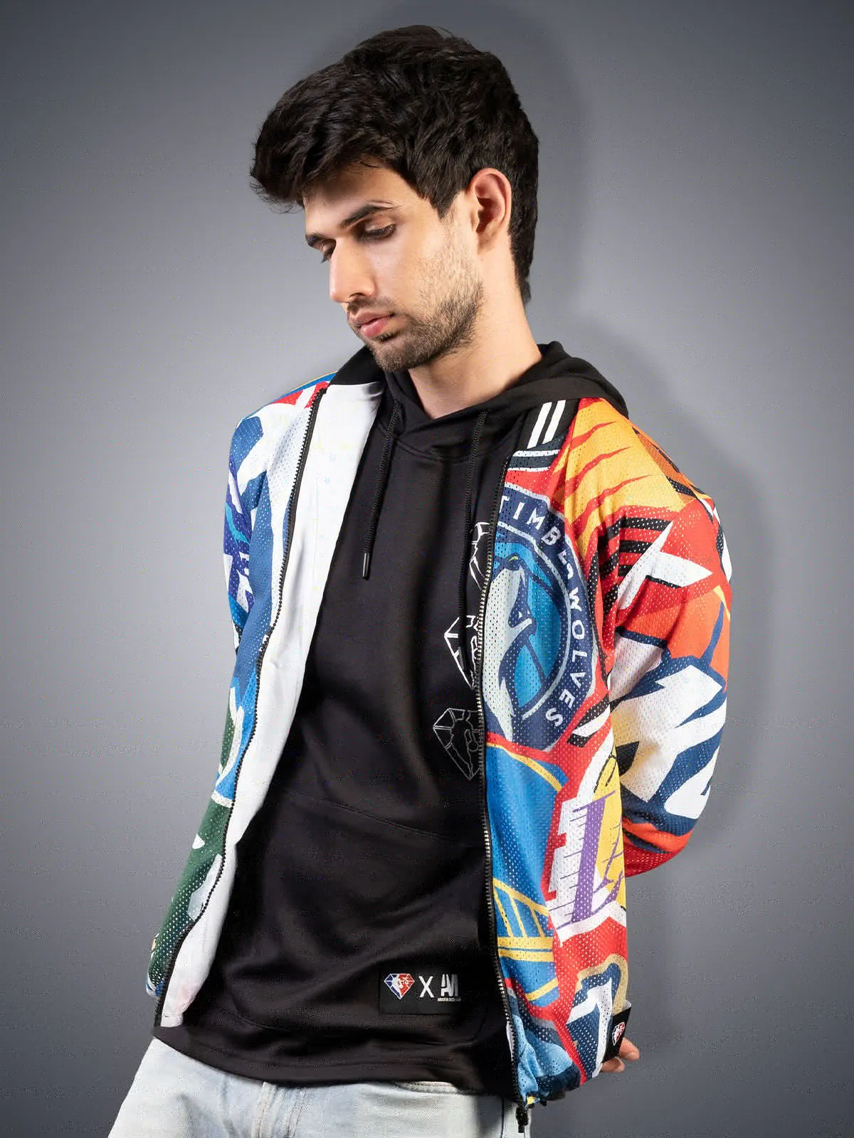 East and West Mesh Jacket