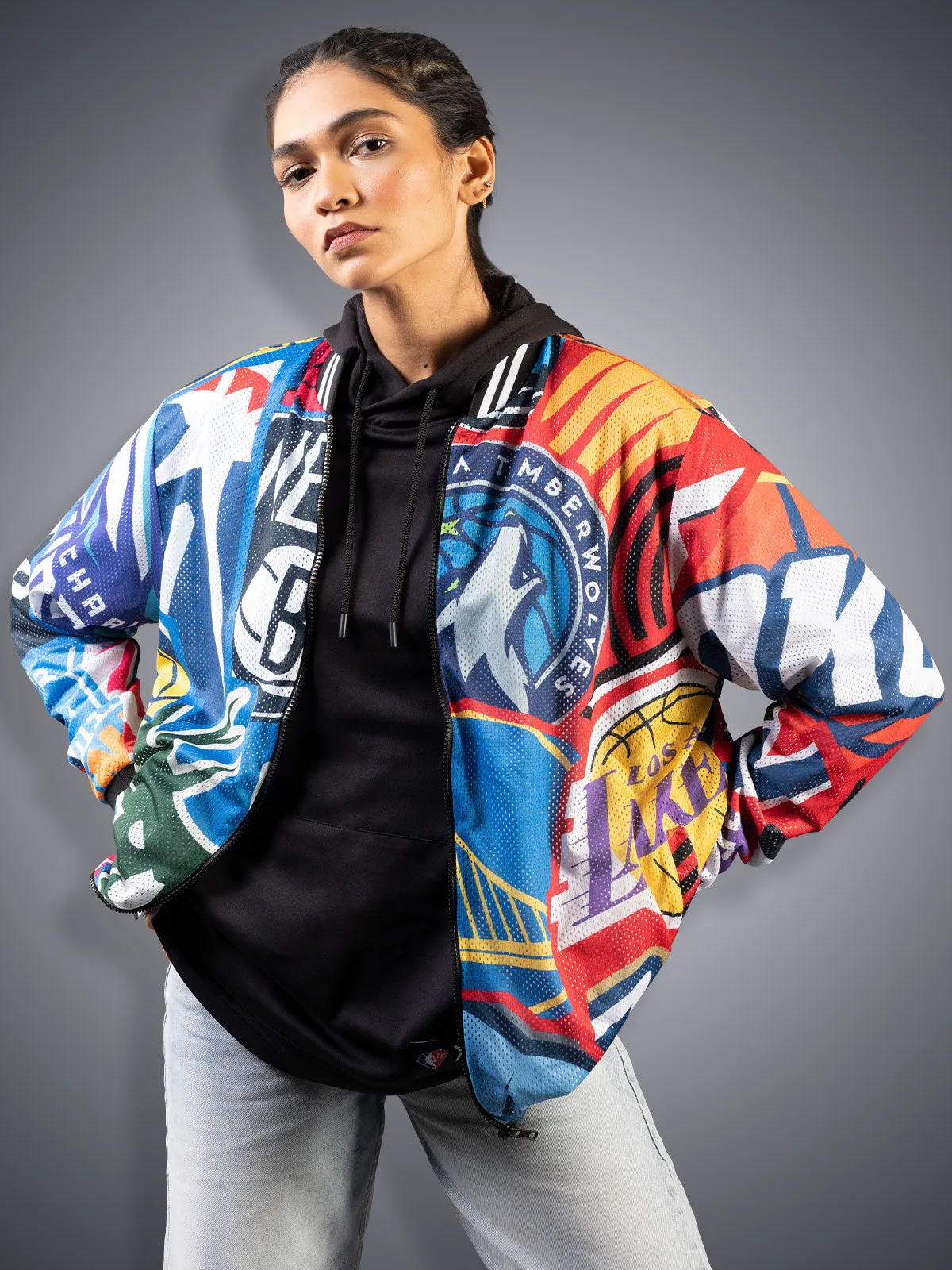 East and West Mesh Jacket