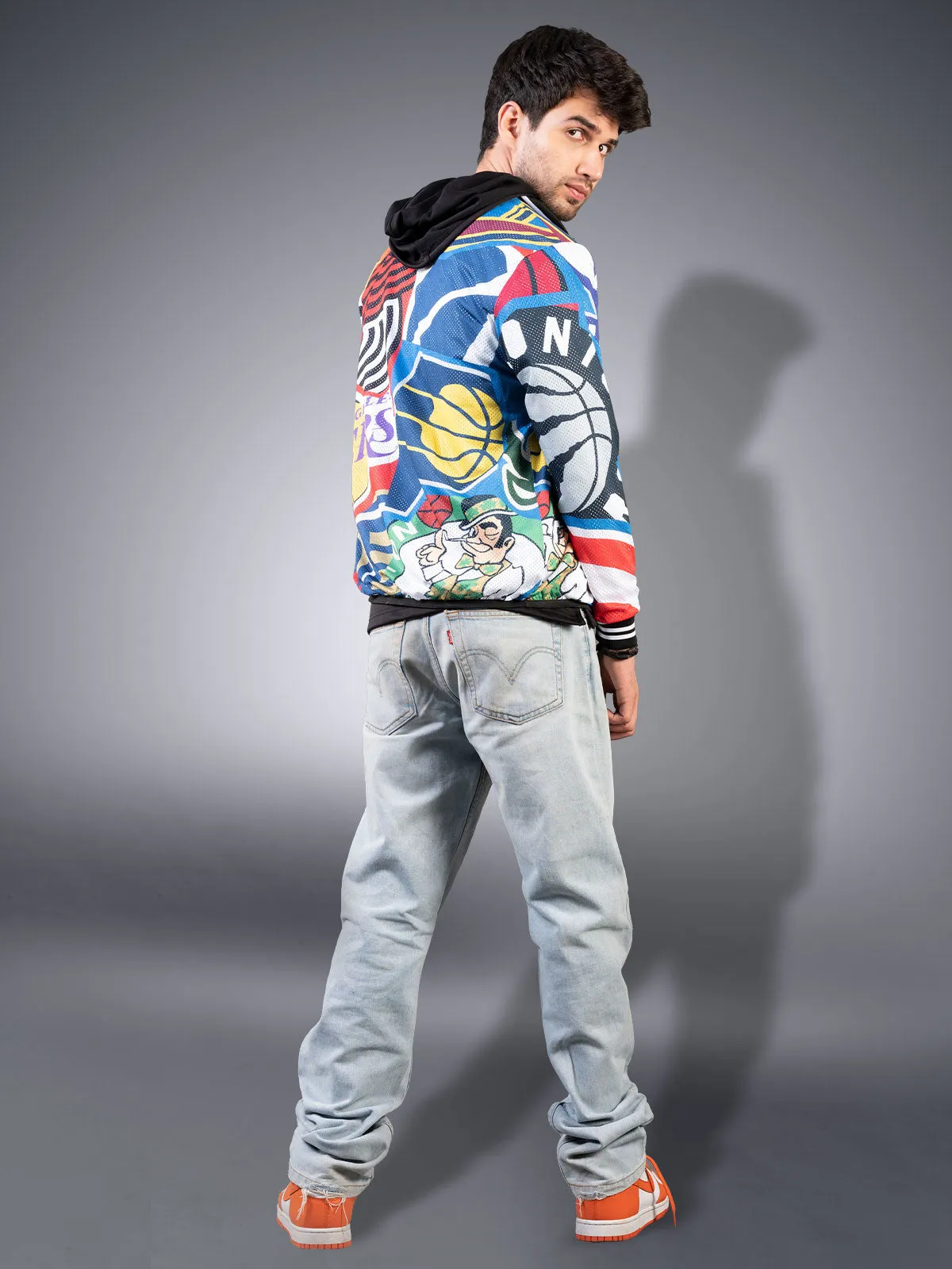 East and West Mesh Jacket
