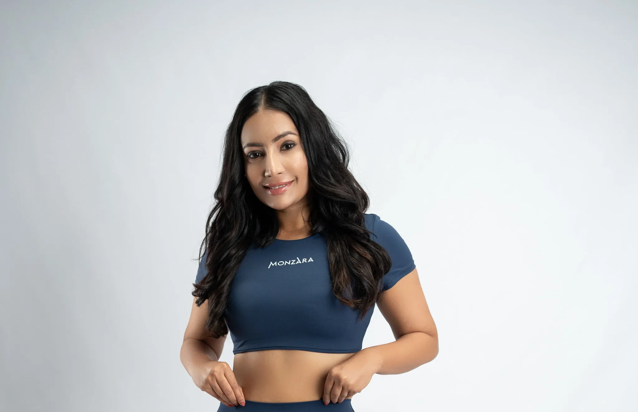 Empower Seamless Crop Top - Royal Blue   2 colors