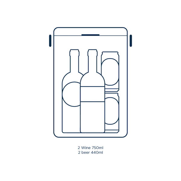 Fieldbar Drinks Box Sea Boat Blue
