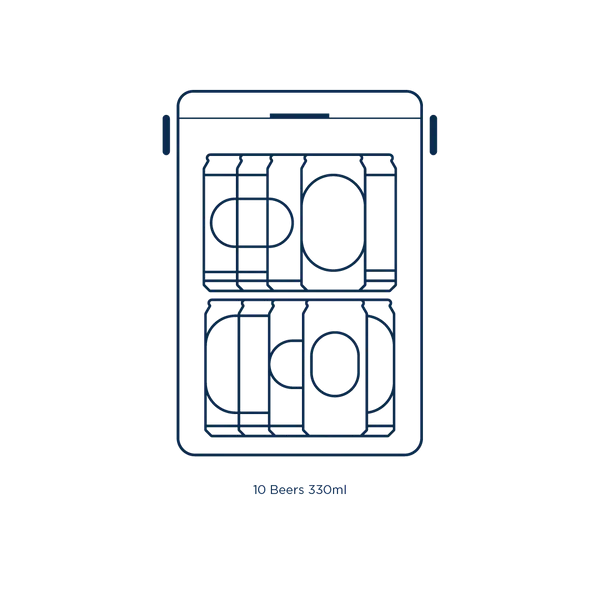Fieldbar Drinks Box Sea Boat Blue