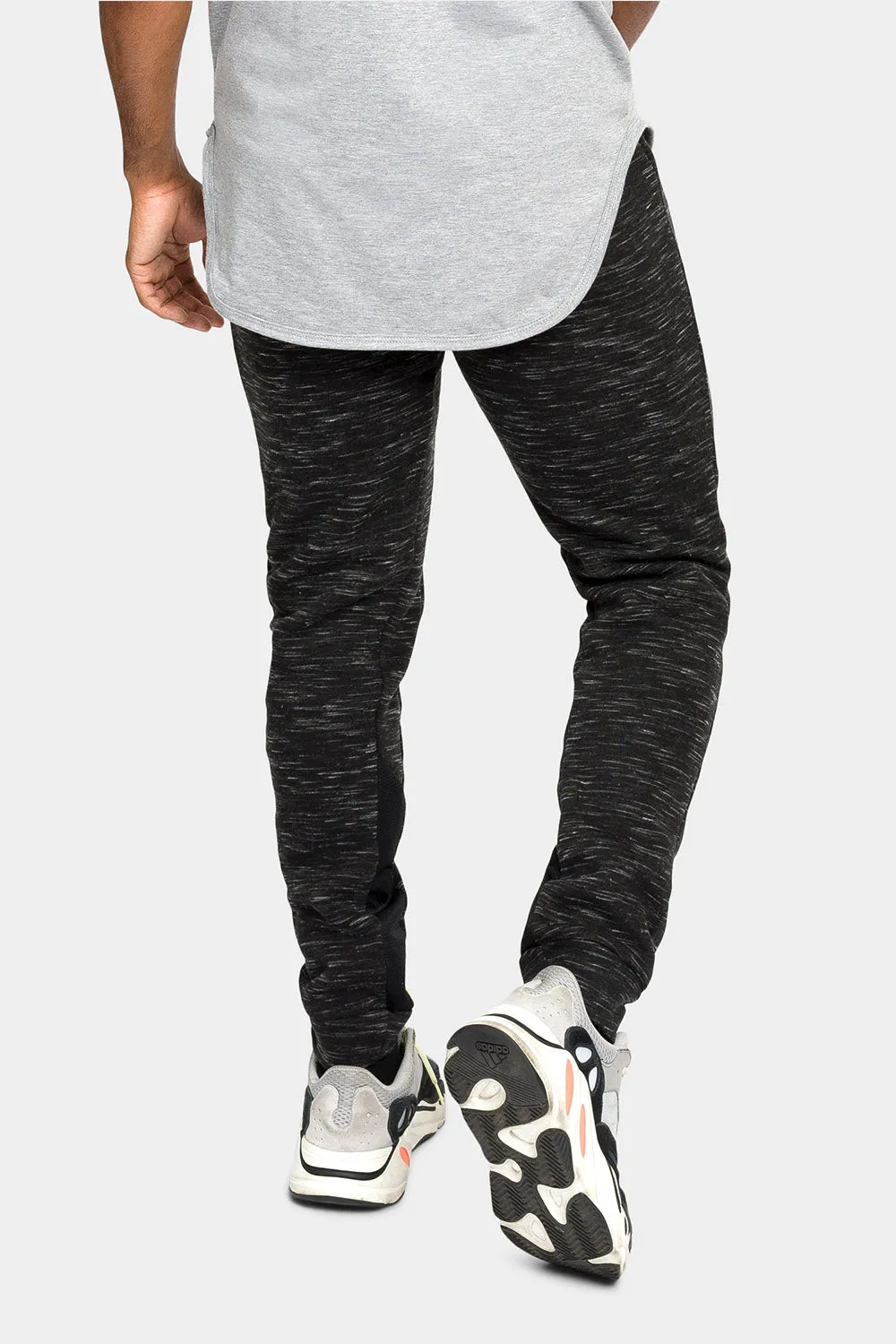 Heathered Cuffed Jogger Sweatpants