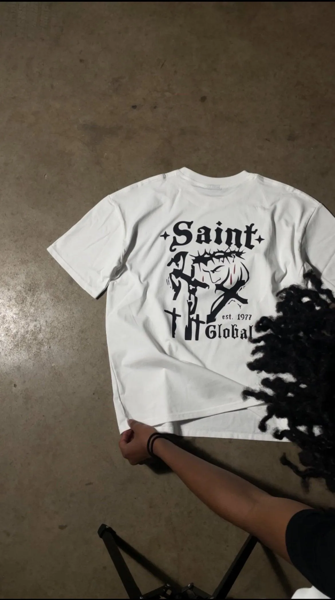 Heavyweight Saints Global Tee