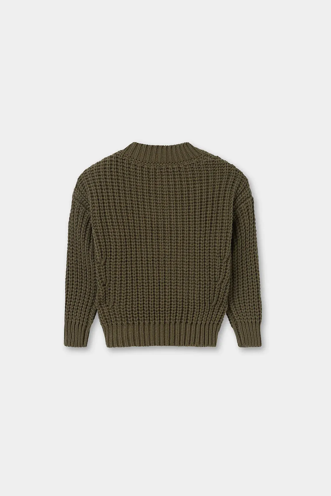 KIDS EMERY KNIT | DARK OLIVE