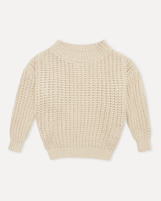 KIDS EMERY KNIT | STONE