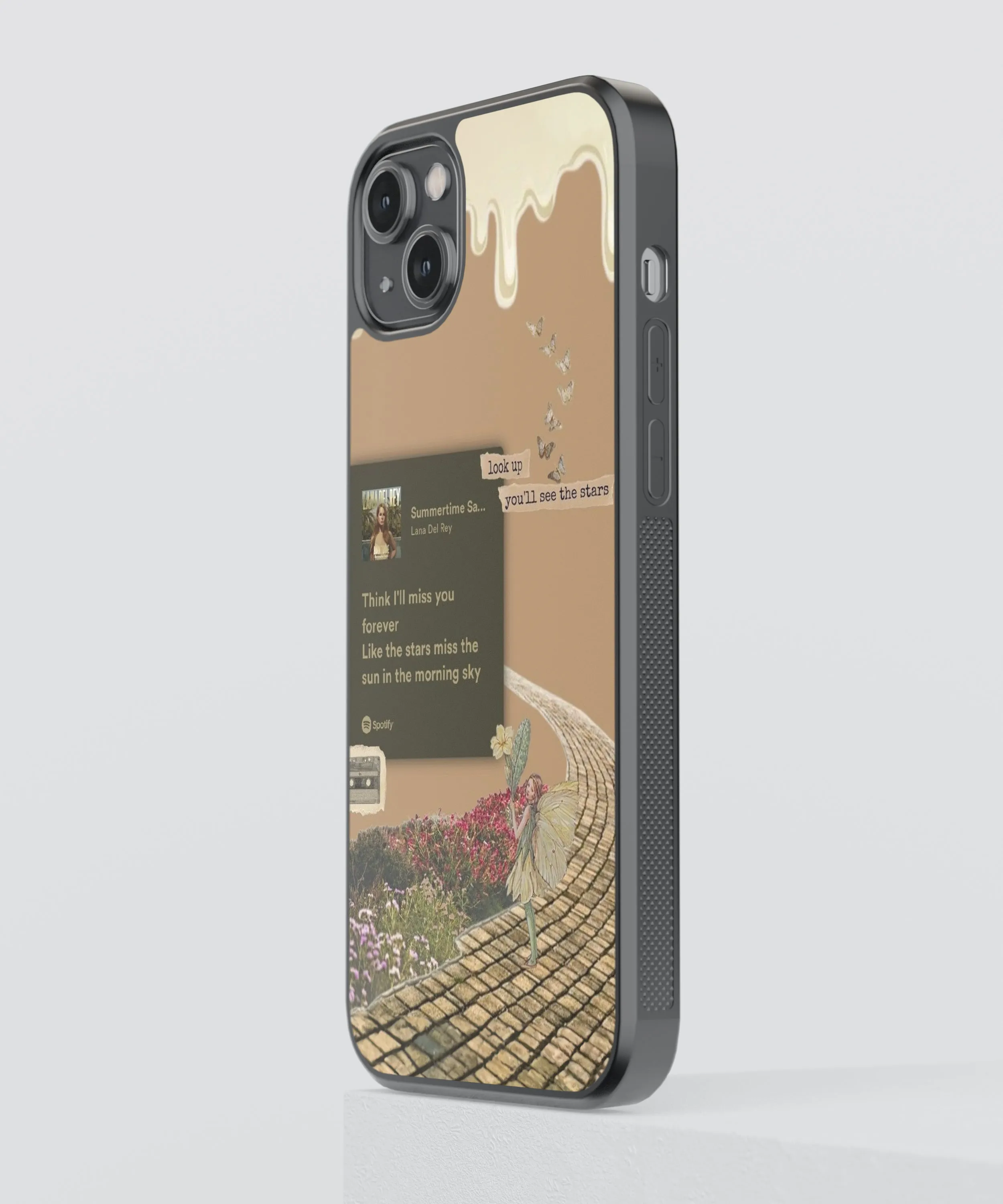 Lana Del Rey Summertime Sadness Spotify Glass Phone Case
