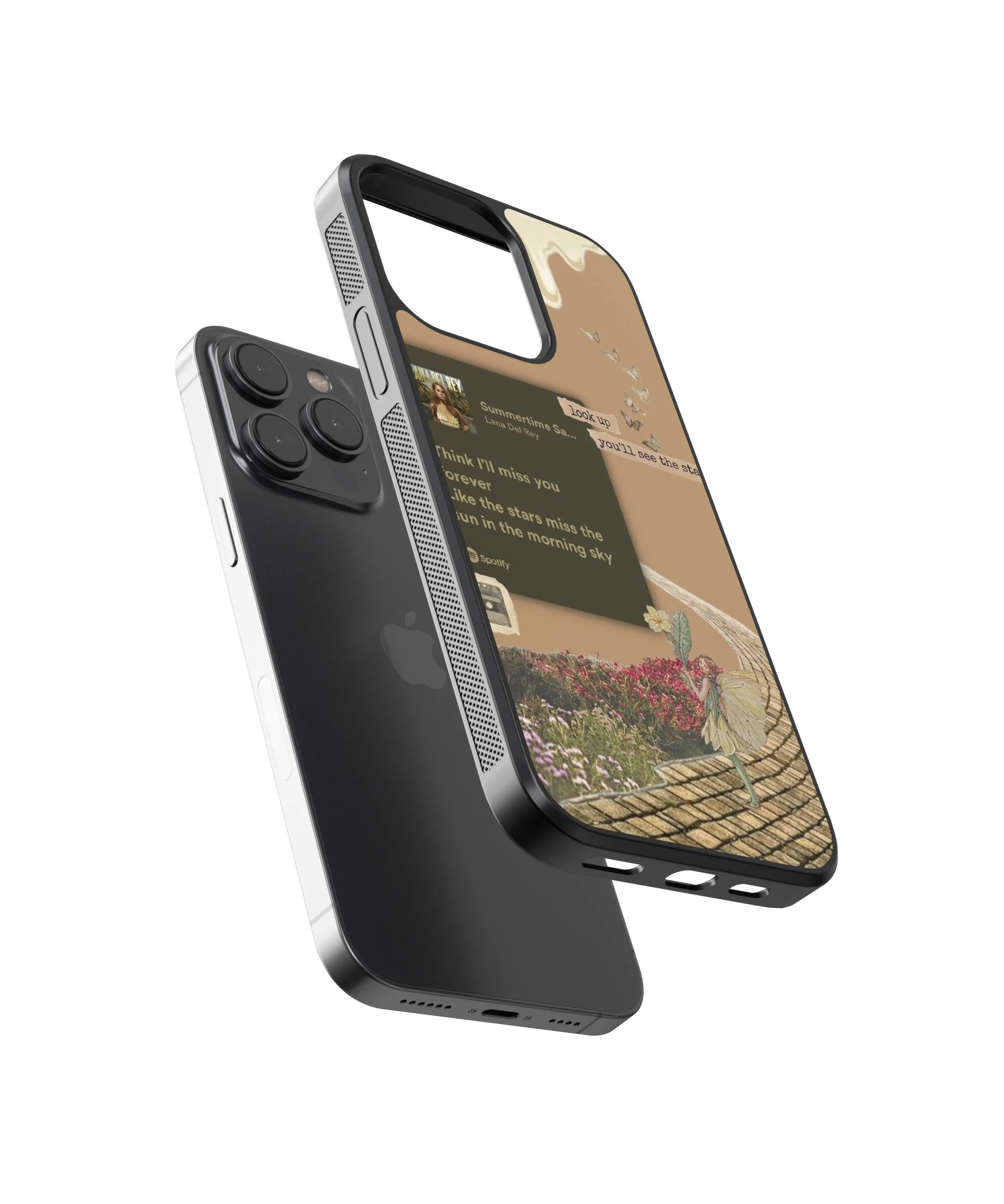 Lana Del Rey Summertime Sadness Spotify Glass Phone Case
