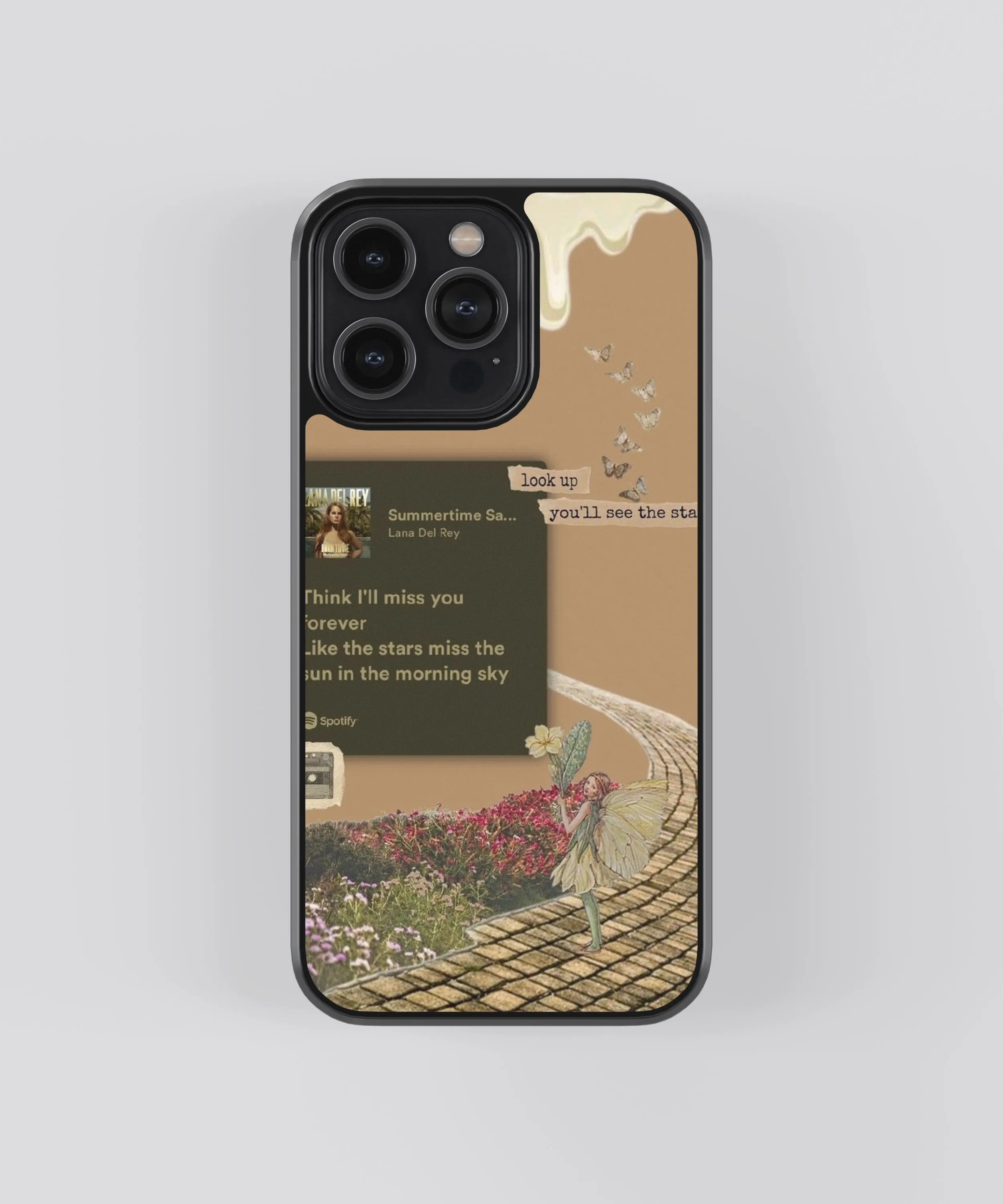 Lana Del Rey Summertime Sadness Spotify Glass Phone Case