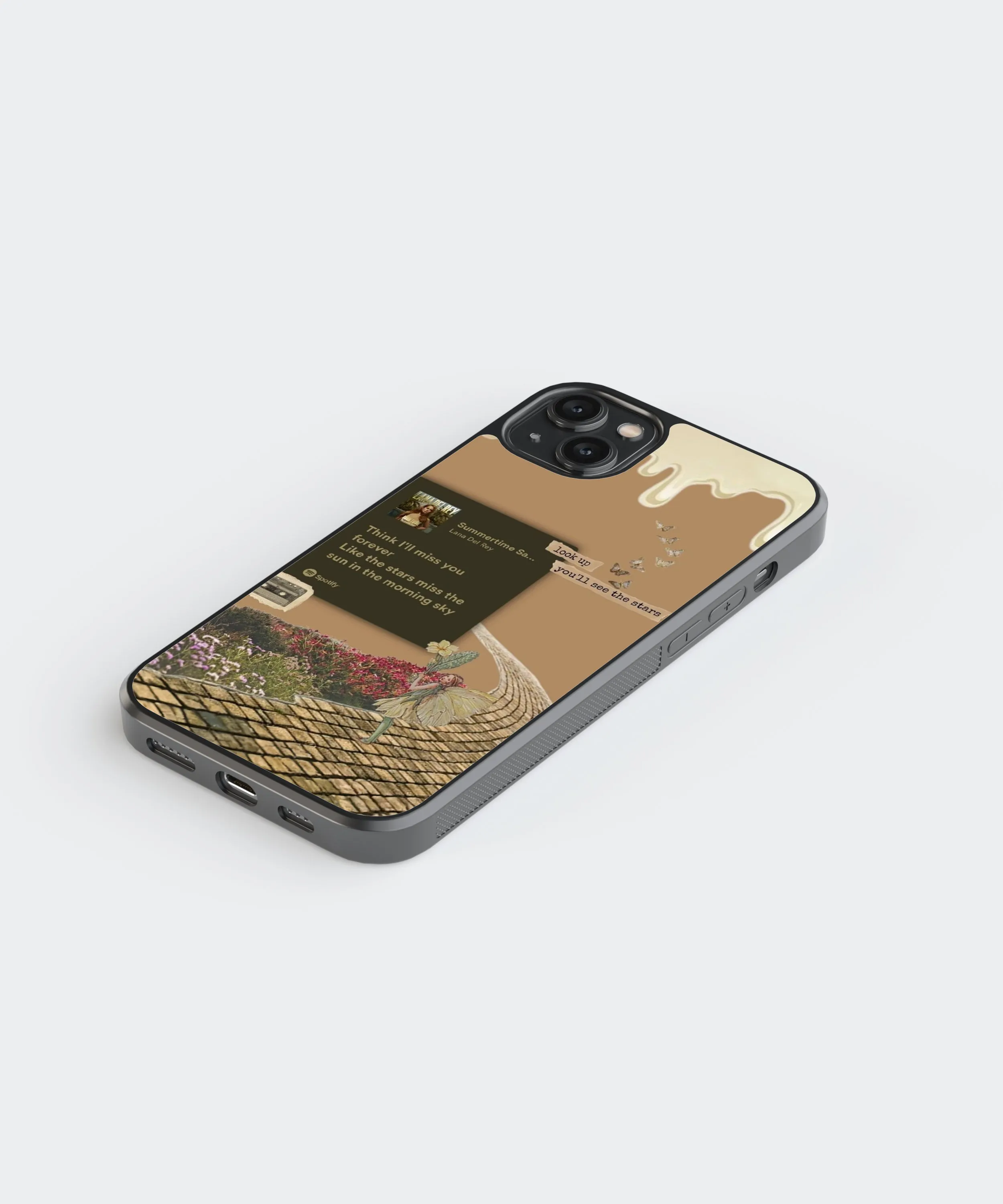 Lana Del Rey Summertime Sadness Spotify Glass Phone Case