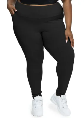 Oh So Soft High Waist Stretch Active Leggings with Pocket