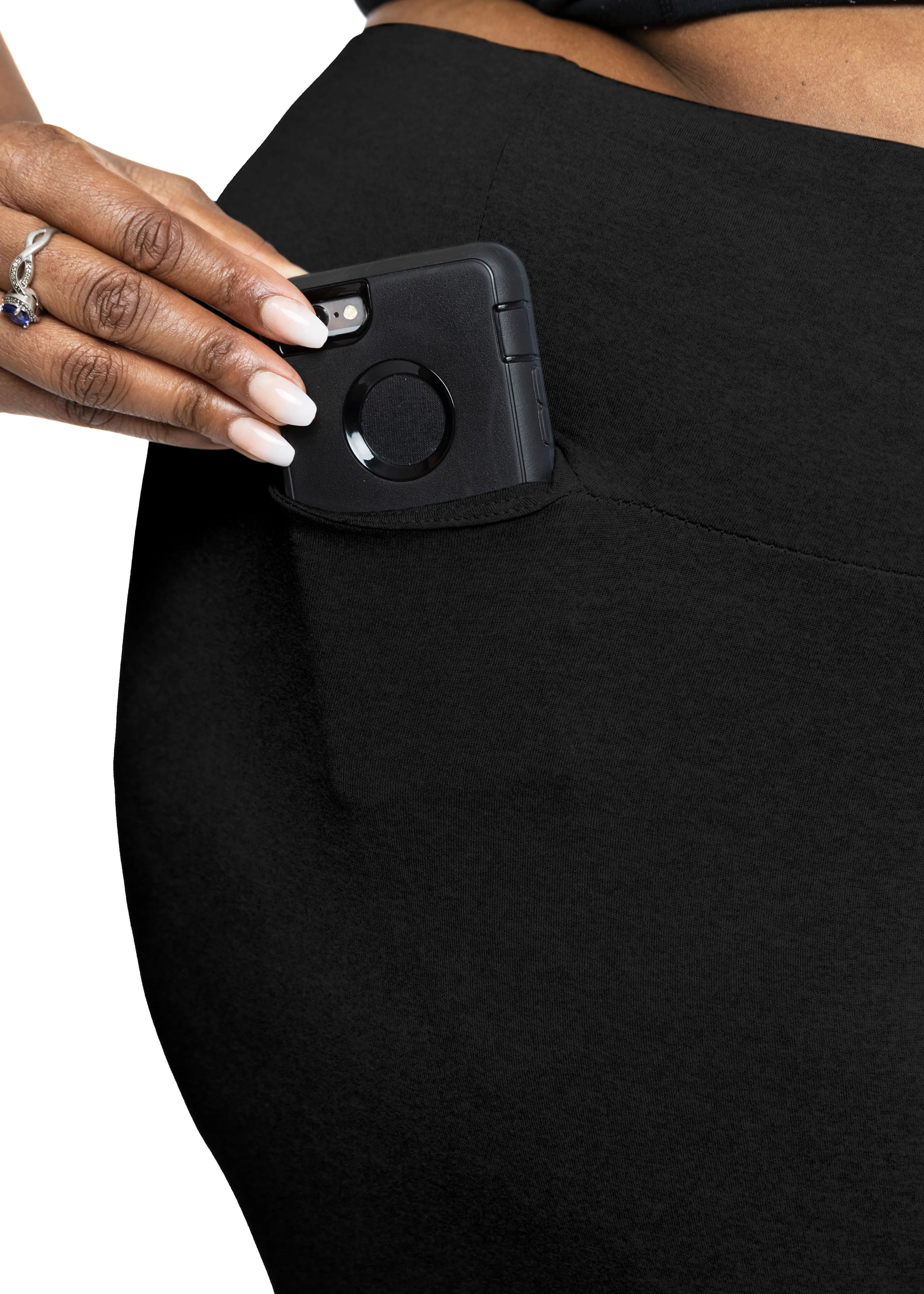 Oh So Soft High Waist Stretch Active Leggings with Pocket