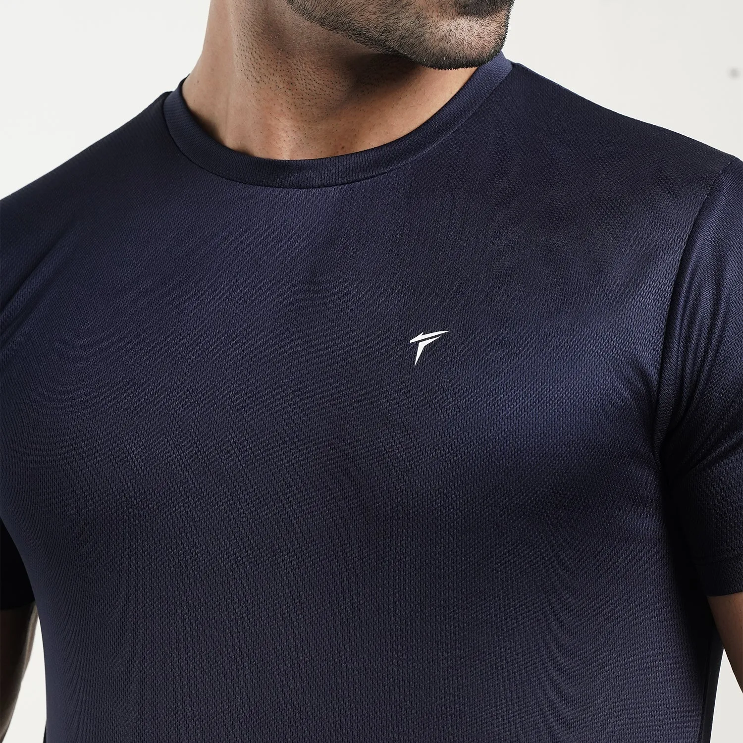Tf-Navy Fearless Mesh Tee