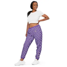 The Net Purple Warmup Pants