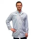 Transforming Technologies 9010 9010 Series Unisex 3/4 Length ESD Jacket with 3 Pockets