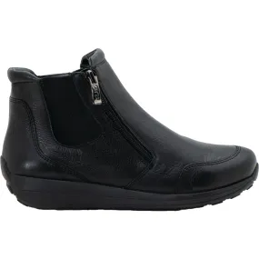 Women's Ara Okeene Black Leather