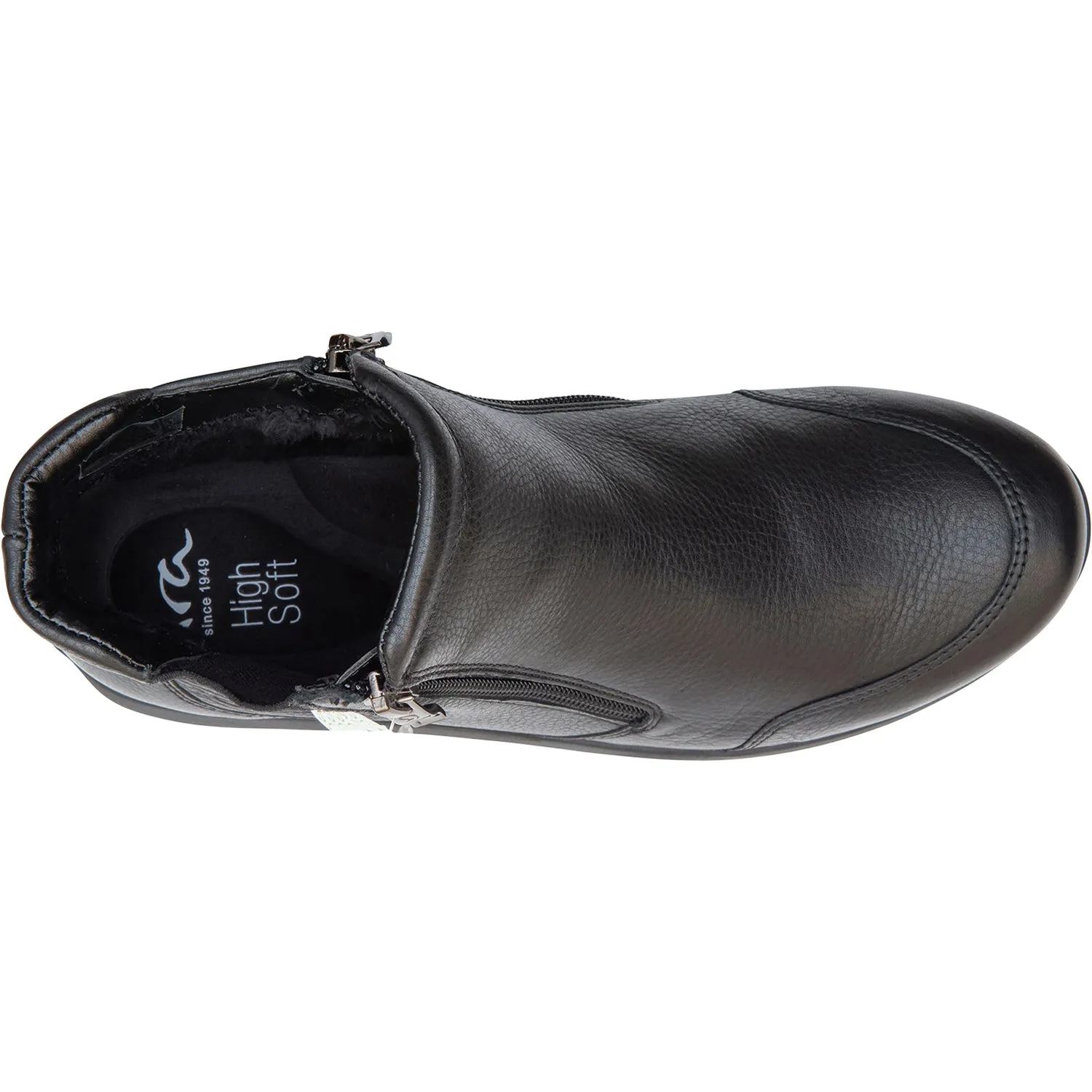 Women's Ara Okeene Black Leather